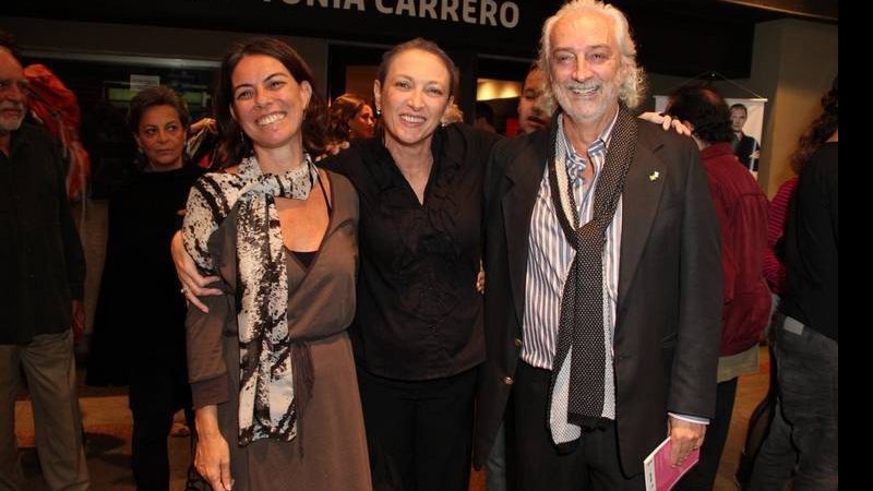 Ana Paz, Débora Olivieri e Mário José Paz - Thyago Andrade/Photo Rio News