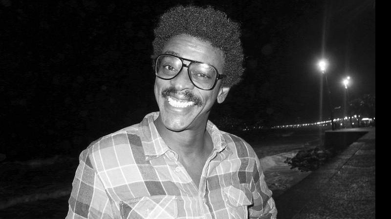 Seu Jorge posa com o óculos de Terry Richardson - Reprodução / Terry Richardson's Diary