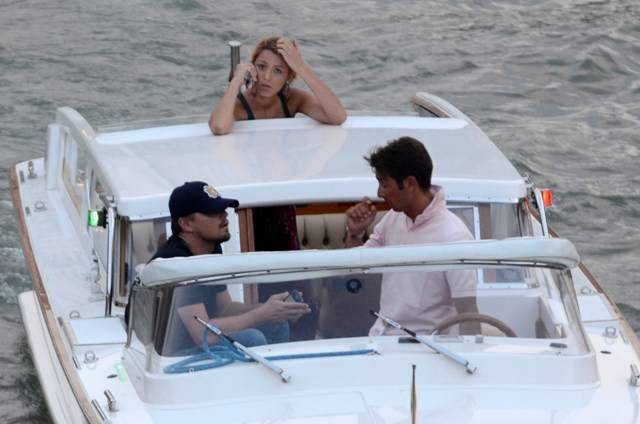 Leonardo di Caprio e Blake Lively em Veneza - Grosby