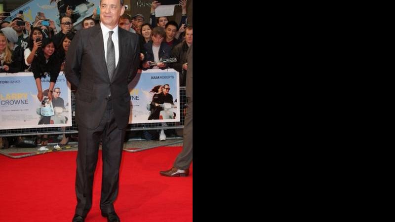 Tom Hanks na première de seu longa 'Larry Crowne', em Londres - CityFiles