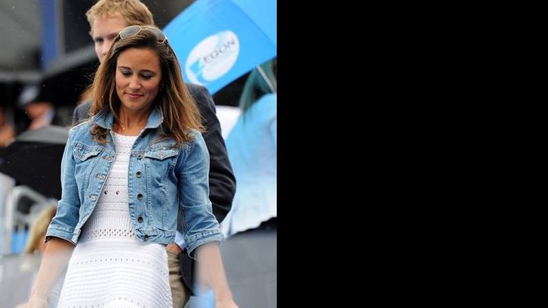 Pippa Middleton acompanha partida de tênis em Londres - Getty Images