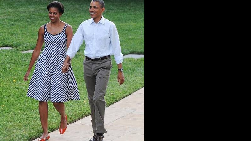 Barack e Michelle Obama em piquenique na Casa Branca - CityFiles