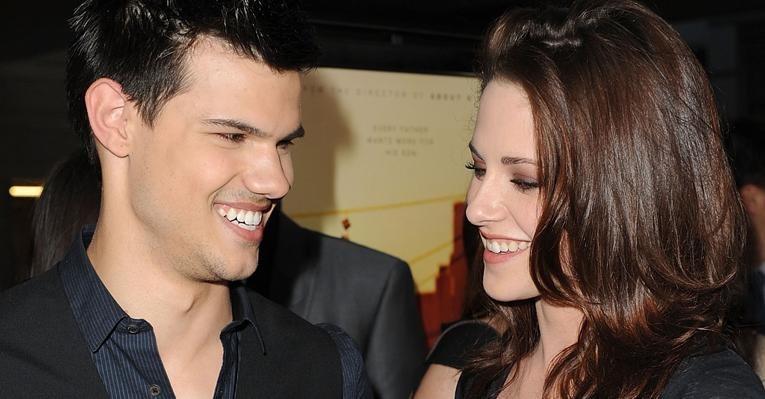 Taylor Lautner e Kristen Stewart - Getty Images