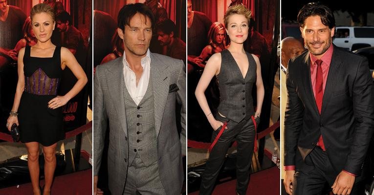 Elenco de True Blood curte première da 4ª temporada da série - Getty Images