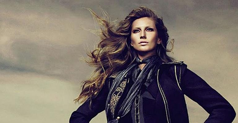 Gisele Bündchen em campanha para Roberto Cavalli - Grosby Group