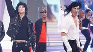 Rodrigo Faro se veste novamente de Michael Jackson - Edu Moraes / Divulgação Record