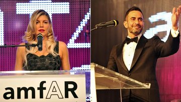 Fergie e Marc Jacobs em evento da amfAR - Getty Images/ Pascal Le Segretain