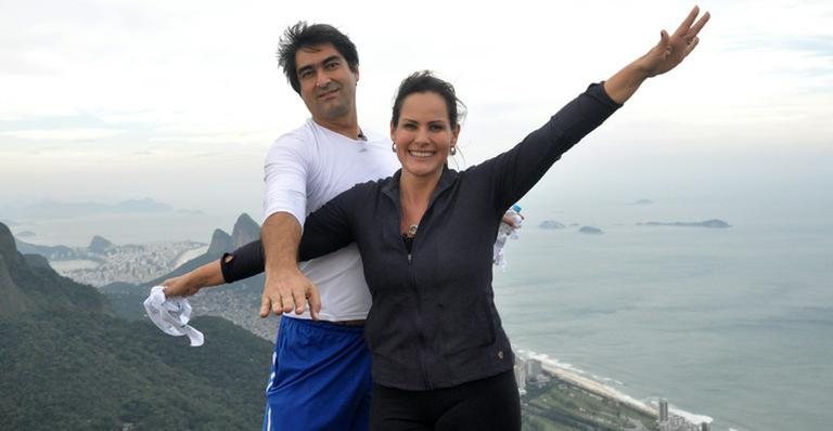 Zeca Camargo e Renata Ceribelli - TV Globo/João Cotta