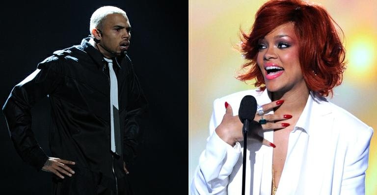 Nome de Chris Brown foi trocado pela organização do BET Awards 2011 por Rihanna, durante entrega do prêmio 'Escolha da Aduiência' - Getty Images