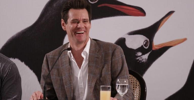 Jim Carrey lança 'Os Pinguins do Papai' no Brasil - Felipe Panfili/AgNews