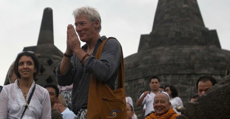 Richard Gere na Indonésia - Reuters