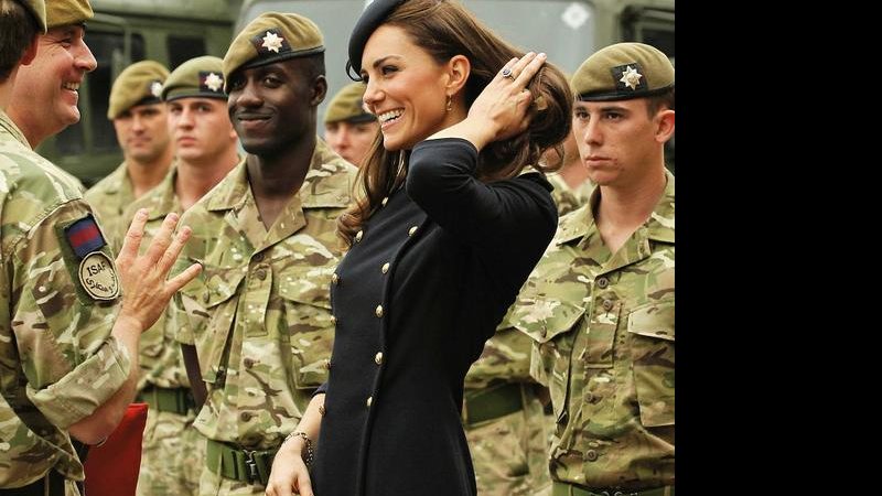 Kate encanta pela simpatia. - REUTERS