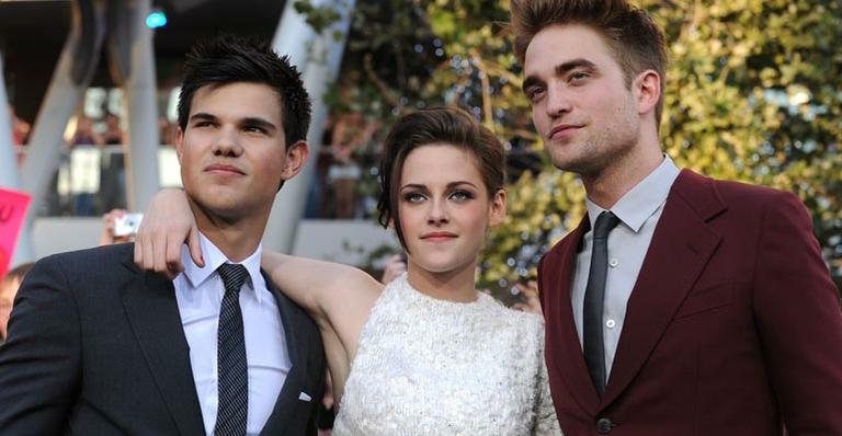 Taylor Lautner, Kristen Stewart e Robert Pattinson - Getty Images