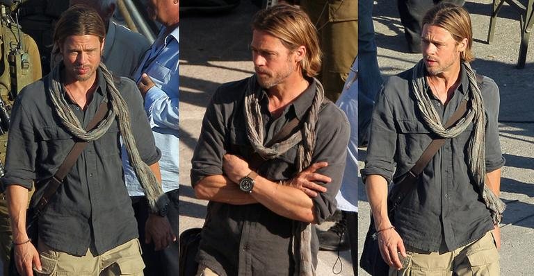 Cotado para estrelar filme sobre as FARC, Brad Pitt roda longa sobre zumbis em Malta - CityFiles