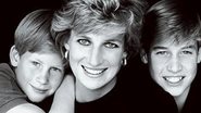 Diana com William e Harry - Divulgação