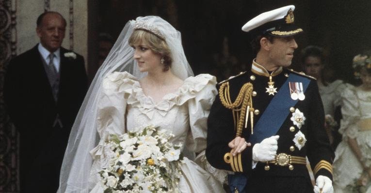 Lady Diana e príncipe Charles se casam - Getty Images