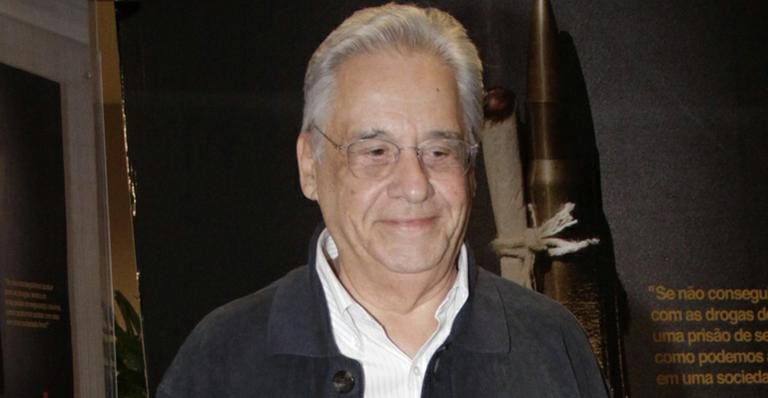 Fernando Henrique Cardoso lamentou a morte de Itamar Franco - Roberto Filho/Agnews