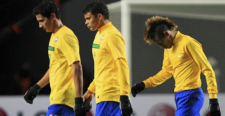 Ganso, Thiago Silva e Neymar - Wagner Carmo/LatinContent/Getty Images