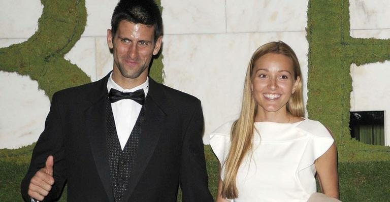 Novak Djokovic e Jelena Ristic no jantar dos campeões de Wimbledon - CityFiles