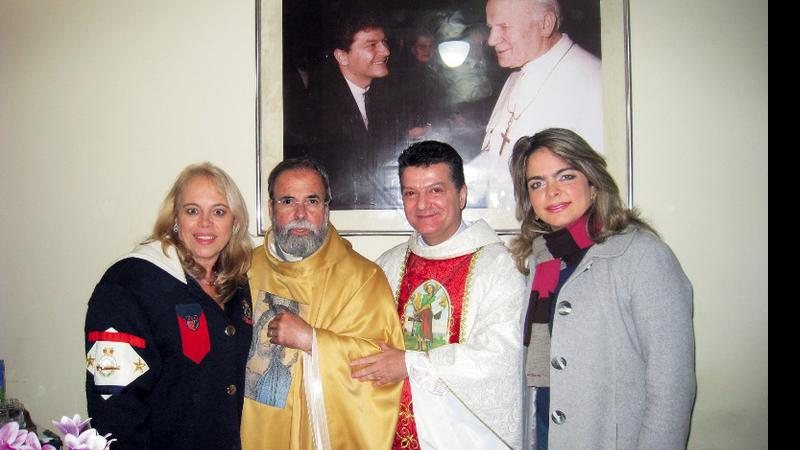 Missa com Padre Maria. - MARCIA STIVAL