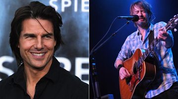 Tom Cruise e Thom Yorke, da banda Radiohead - Getty Images