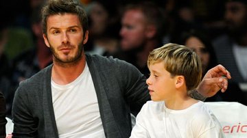 David Beckham e Brooklyn - Getty Images