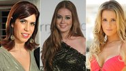 Maria Clara Gueiros, Marina Ruy Barbosa e Deborah Secco lideraram a lista de cabelos mais desejados em junho - Estevam Avellar e João Miguel Junior/TV Globo e Philippe Lima / Agnews