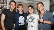 Matthew Lewis, Rupert Grint, Daniel Radcliffe e Tom Felton - GrosbyGroup