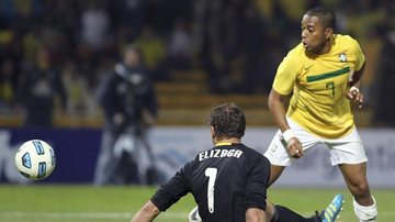 Robinho e seu novo (velho) cabelo - Reuters