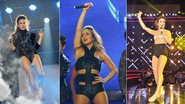 Claudia Leitte apostou na variedade de looks na final do 'Ídolos 2011' - Fotomontagem