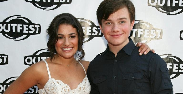 Lea Michele e Chris Colfer - Getty Images