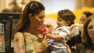 Juliana Paes e o filho Pedro - AgNews