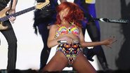 Rihanna sensualiza em show nos EUA - Getty Images