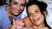 Mylla Christie, Dra Flavia Kronfly e o pequeno Arthur - Divulgação / BabyBoom