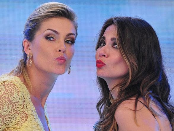 Luciana Gimenez e Ana Hickmann no Tudo é Possível - Antônio Chahestian / TV Record