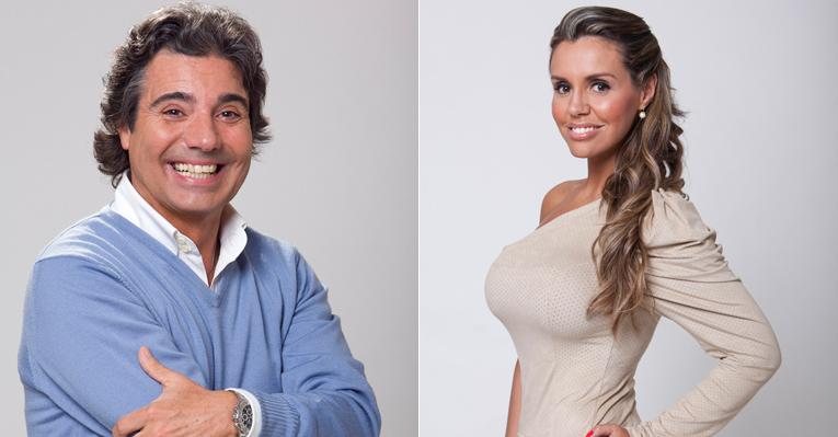 João Kleber e Renata Banhara estão, juntos com Taciane Ribeiro e Gui Pádua, na primeira Roça de 'A Fazenda' 4 - Divulgação