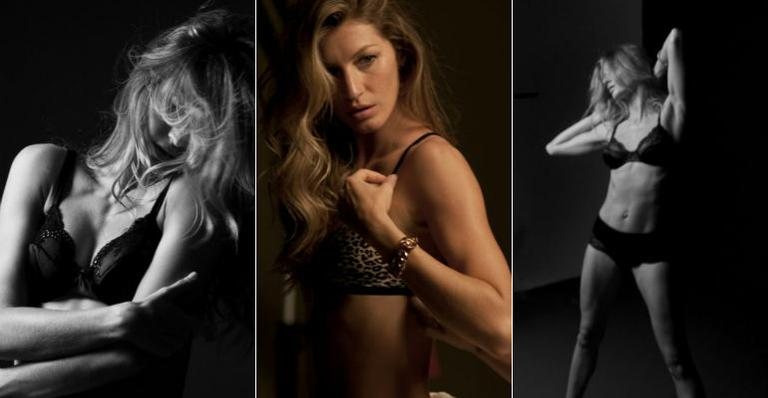 Gisele Bündchen posa de lingerie para a Hope - Divulgação