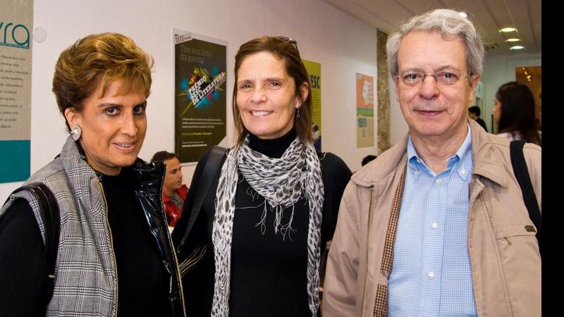 Milú Villela, Márcia Leite e Frei Betto na Festa Literária Internacional de Paraty, Rio.