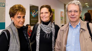 Milú Villela, Márcia Leite e Frei Betto na Festa Literária Internacional de Paraty, Rio.