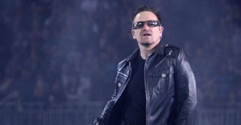 Bono Vox, líder do U2 - Getty Images