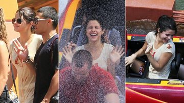 Selena Gomez no parque da Universal Studios - GrosbyGroup