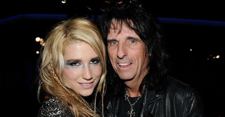 Ke$ha e Alice Cooper - Getty Images