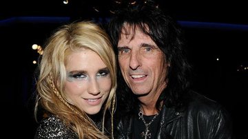 Ke$ha e Alice Cooper - Getty Images