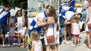 Príncipe Felipe, princesa Letizia e as filhas, Leonor e Sofia, em Maiorca - Reprodução/Getty Images