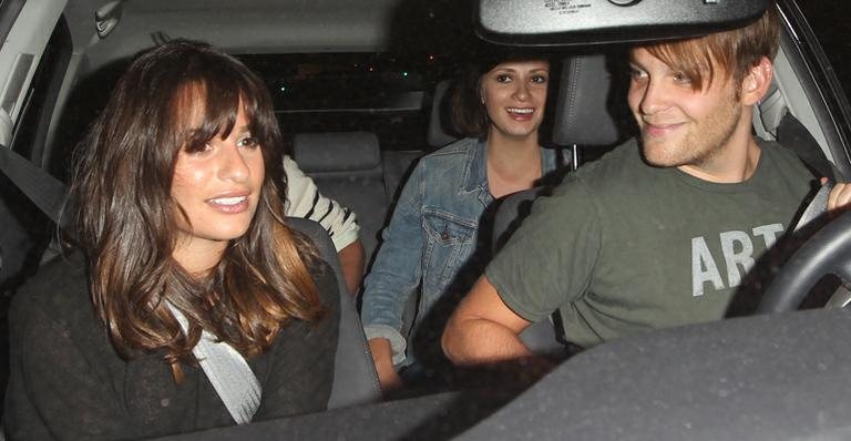 Lea Michele e o namorado, Theo Stockman - CityFiles