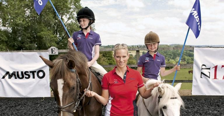 Zara Phillips. - Queen