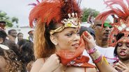 Ela curte carnaval em Barbados. - Splash News