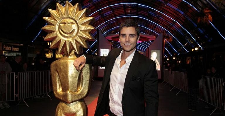 Colin Egglesfield no tapete vermelho do Festival de Cinema de Gramado - Felipe Panfili / AgNews