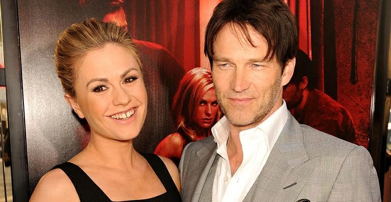 Anna Paquin e Stephen Moyer, astros de True Blood - Getty Images