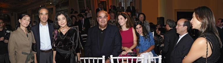 Irene, que narra o filme de Rozane Braga, e Mauro. Gisela e o marido, João Roberto, com Betty Faria. Roberto Irineu, a mulher, Karen, e a filha, Stela. - João Mário Nunes